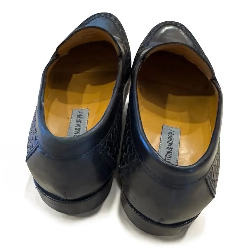 Johnston & Murphy Ellsworth Woven Penny Loafers Men’s Sz 9M